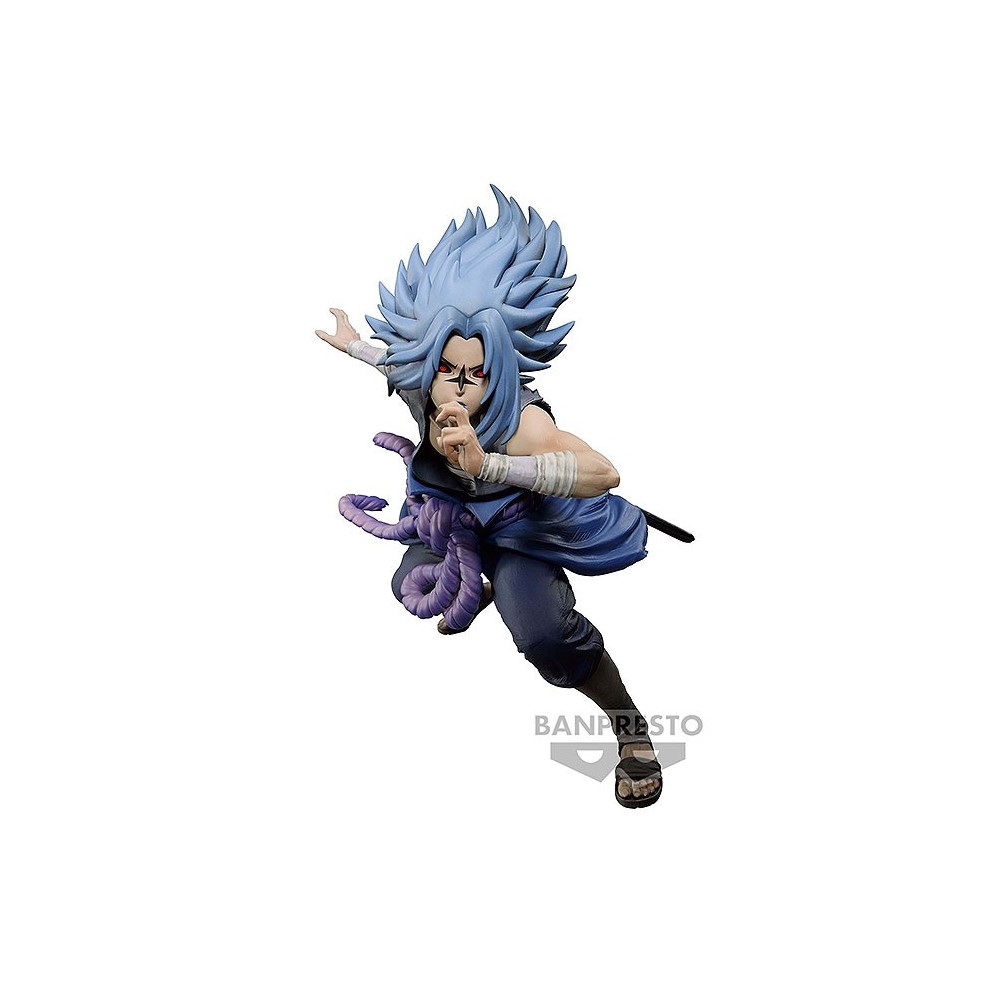 NARUTO SHIPPUDEN COLOSSEUM - UCHIHA SASUKE STATUA FIGURE BANPRESTO