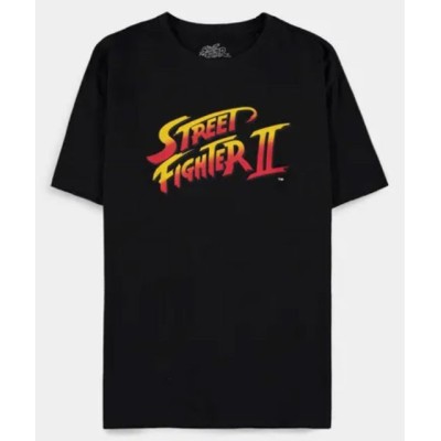 DIFUZED STREET FIGHTER II LOGO T-SHIRT SIZE M