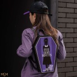 CINEREPLICAS WEDNESDAY ADDAMS COFFIN BACKPACK
