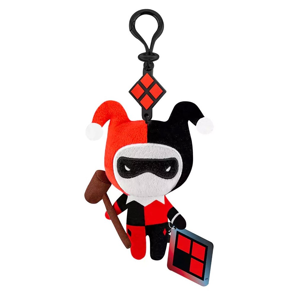 CINEREPLICAS HARLEY QUINN PLUSH KEYCHAIN KEYRING