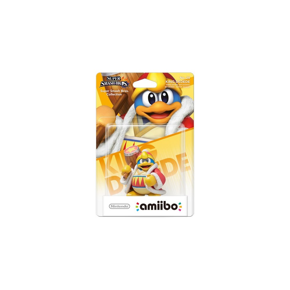 NINTENDO SUPER SMASH BROS COLLECTION AMIIBO N.28 KING DEDEDE