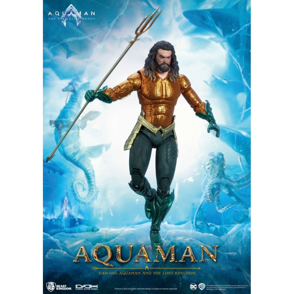 BEAST KINGDOM AQUAMAN THE LOST KINGDOM DAH-090 ACTION FIGURE
