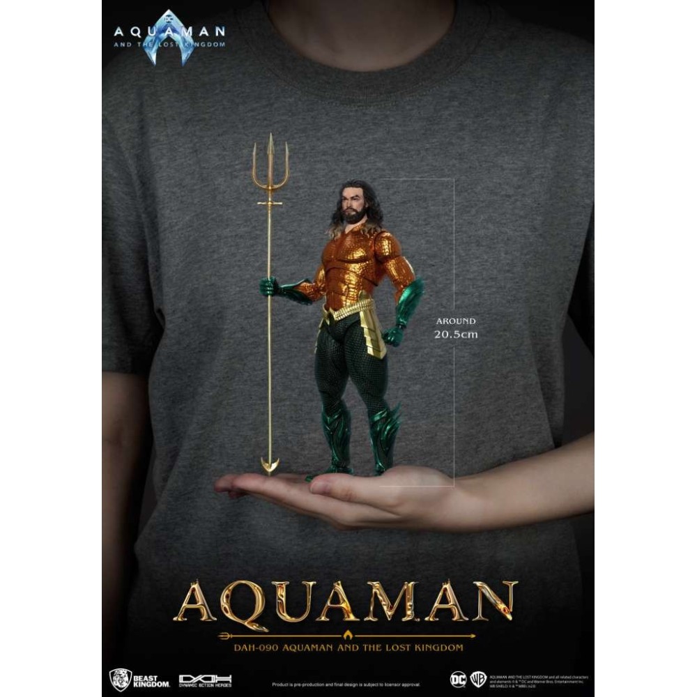 BEAST KINGDOM AQUAMAN THE LOST KINGDOM DAH-090 ACTION FIGURE
