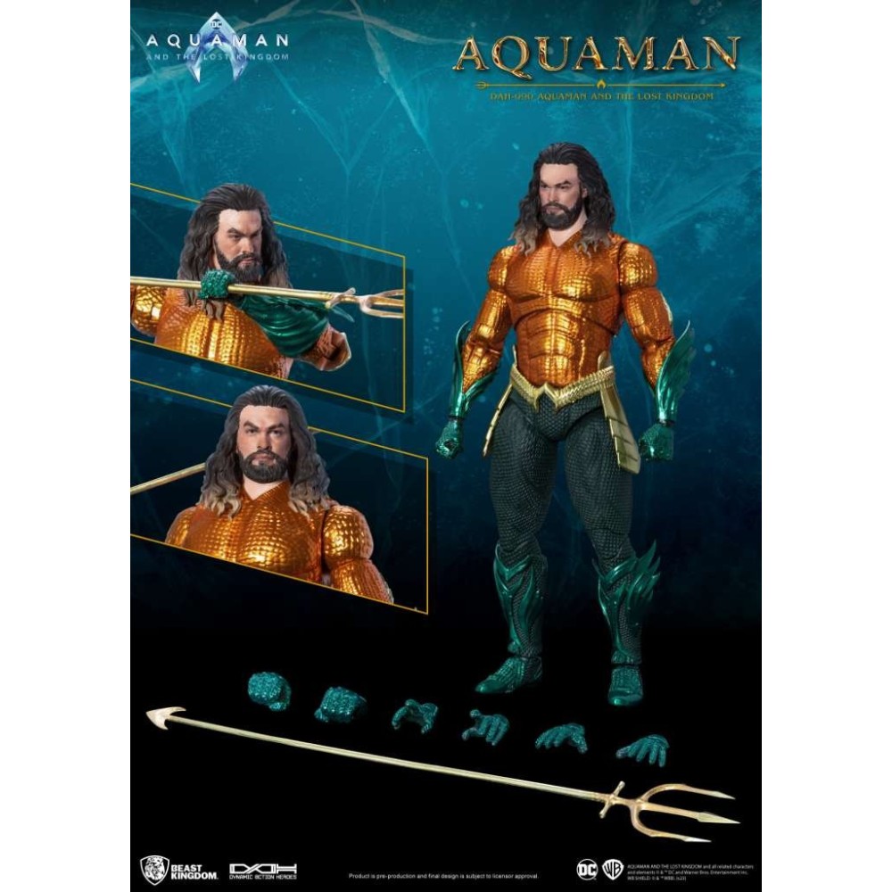 BEAST KINGDOM AQUAMAN THE LOST KINGDOM DAH-090 ACTION FIGURE