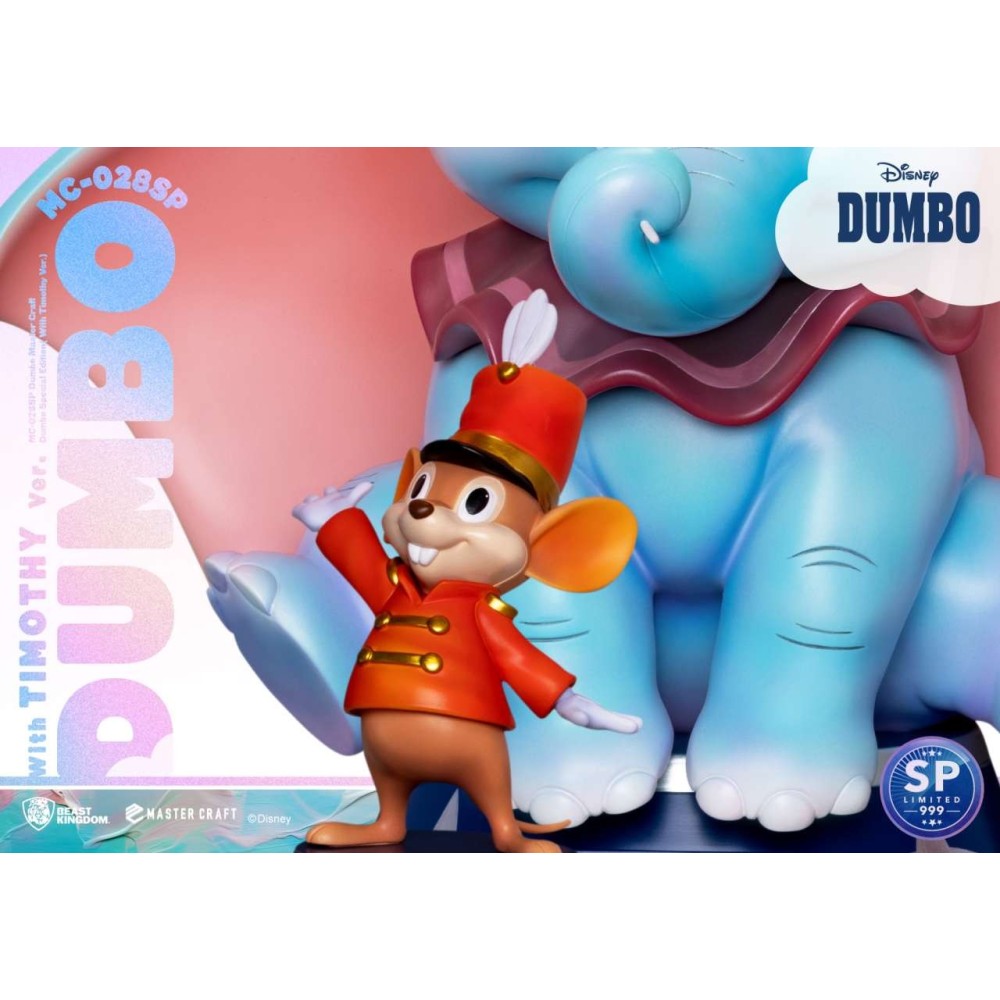 BEAST KINGDOM DUMBO AND TIMOTHY SPECIAL EDITION MASTER CRAFT STATUE FIGURE