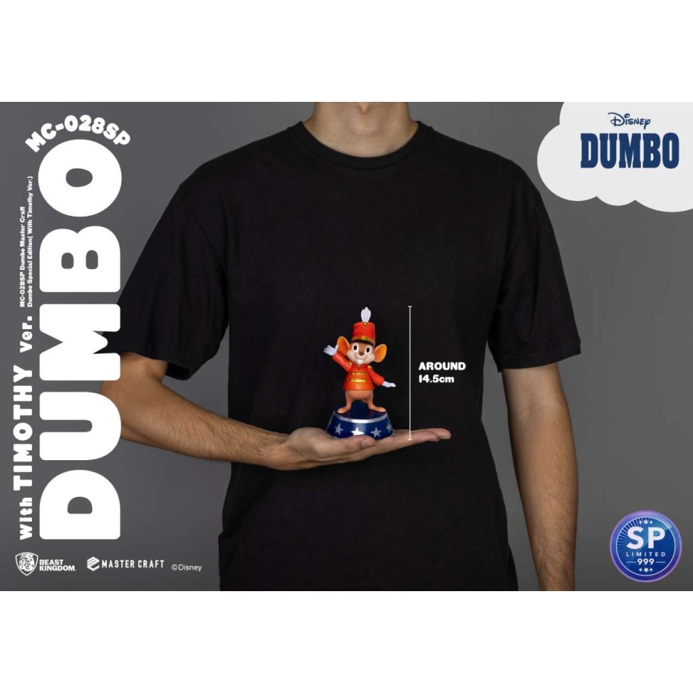 DUMBO AND TIMOTHY SPECIAL EDITION MASTER CRAFT STATUA FIGURE BEAST KINGDOM