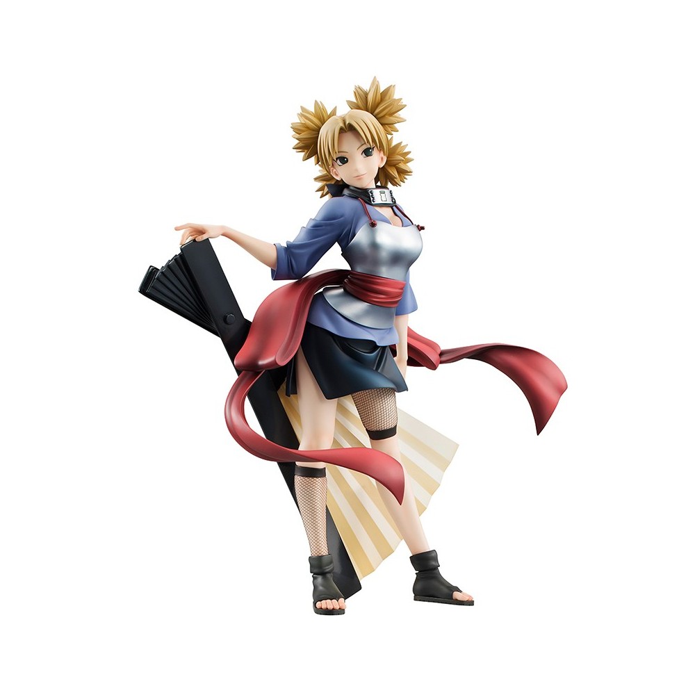 MEGAHOUSE NARUTO GALS SERIES - TEMARI STATUE 21 CM FIGURE