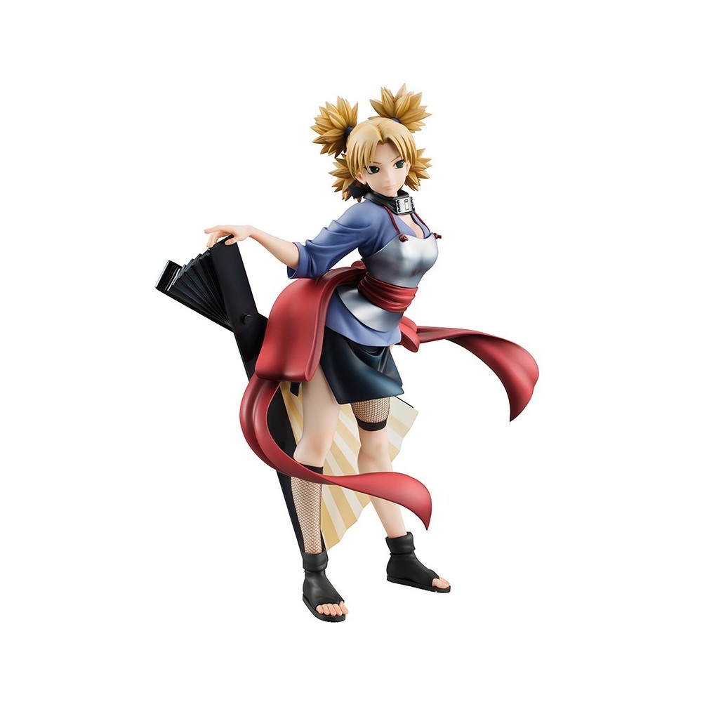 MEGAHOUSE NARUTO GALS SERIES - TEMARI STATUE 21 CM FIGURE