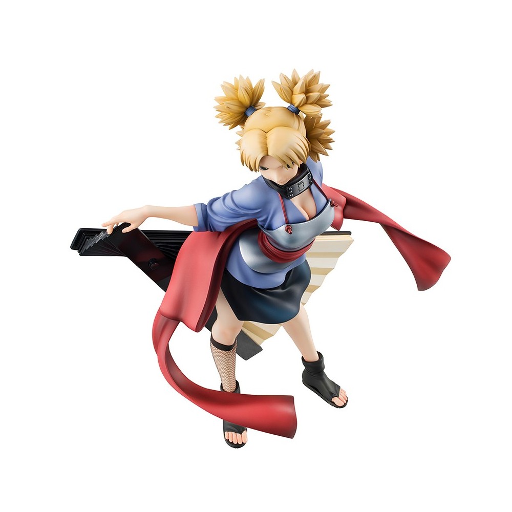 MEGAHOUSE NARUTO GALS SERIES - TEMARI STATUE 21 CM FIGURE