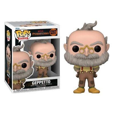 FUNKO FUNKO POP! NETFLIX PINOCCHIO GEPPETTO BOBBLE HEAD FIGURE
