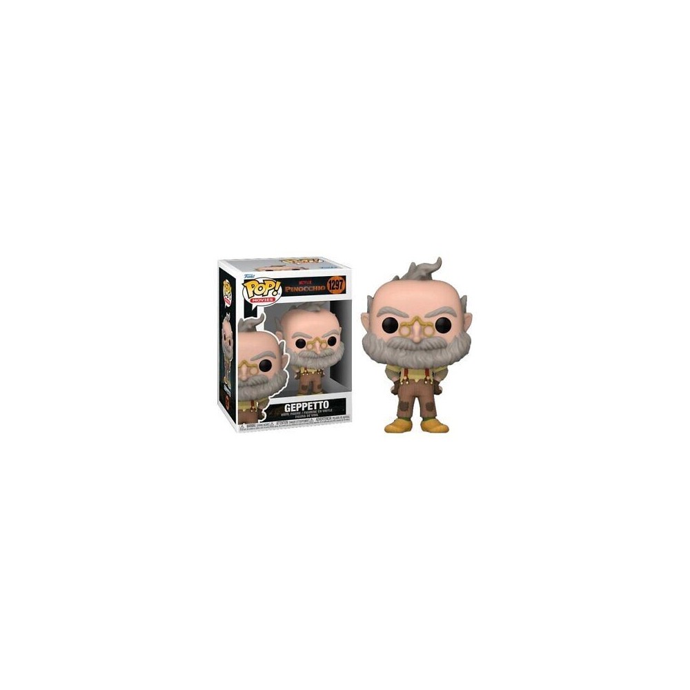 FUNKO FUNKO POP! NETFLIX PINOCCHIO GEPPETTO BOBBLE HEAD FIGURE