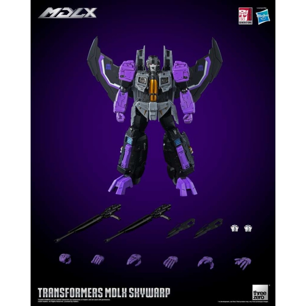 THREEZERO TRANSFORMERS MDLX SKYWARP ACTION FIGURE