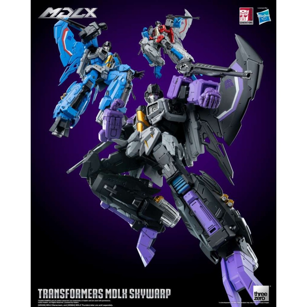 THREEZERO TRANSFORMERS MDLX SKYWARP ACTION FIGURE