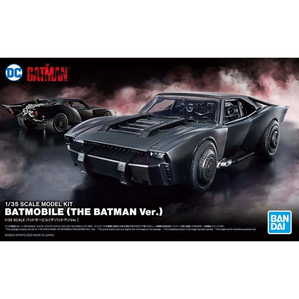 BANDAI THE BATMAN BATMOBILE 1/35 MODEL KIT FIGURE