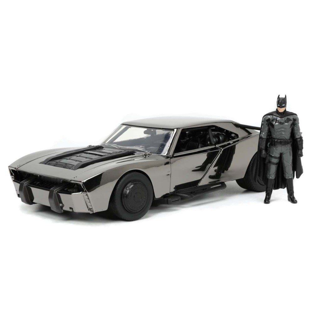 THE BATMAN - BATMAN AND BATMOBILE COMICON 2022 LTD DIE CAST 1/24 MODEL JADA TOYS