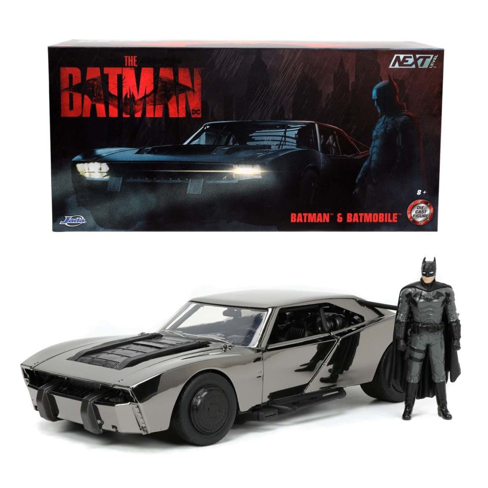 THE BATMAN - BATMAN AND BATMOBILE COMICON 2022 LTD DIE CAST 1/24 MODEL JADA TOYS