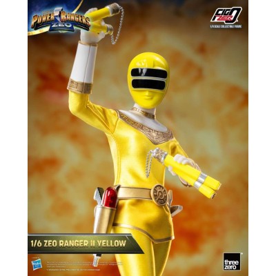 POWER RANGERS ZEO RANGER II YELLOW 30CM ACTION FIGURE THREEZERO