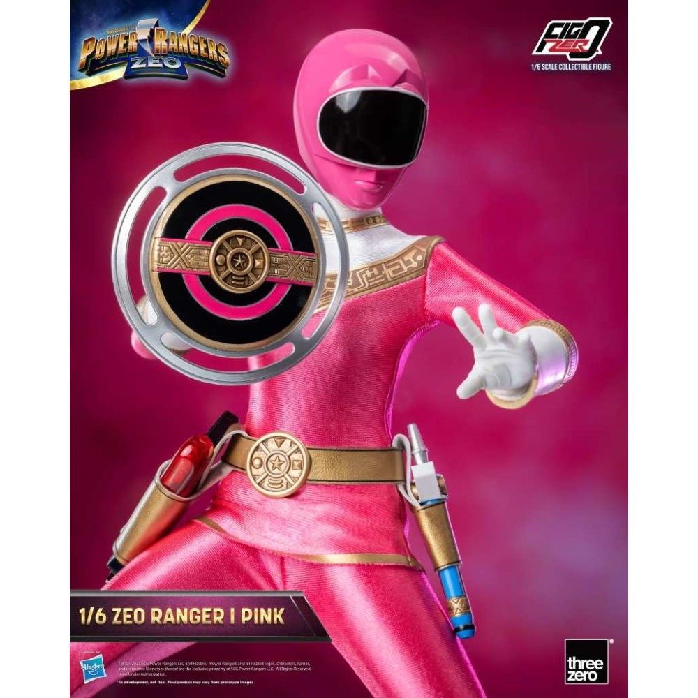 THREEZERO POWER RANGERS ZEO RANGER I PINK 30CM ACTION FIGURE