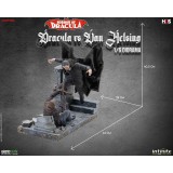 HORROR OF DRACULA - DRACULA VS VAN HELSING STATUA FIGURE INFINITE STATUE