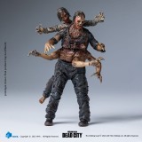 THE WALKING DEAD EXQUISITE WALKER KING DEAD CITY ACTION FIGURE HIYA TOYS