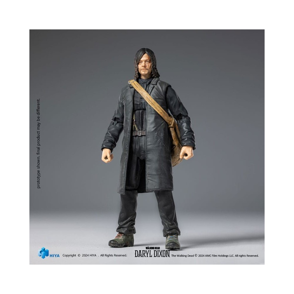 THE WALKING DEAD EXQUISITE DARYL DIXON ACTION FIGURE HIYA TOYS