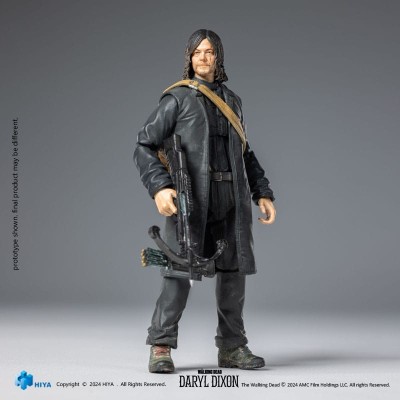 THE WALKING DEAD EXQUISITE DARYL DIXON ACTION FIGURE HIYA TOYS