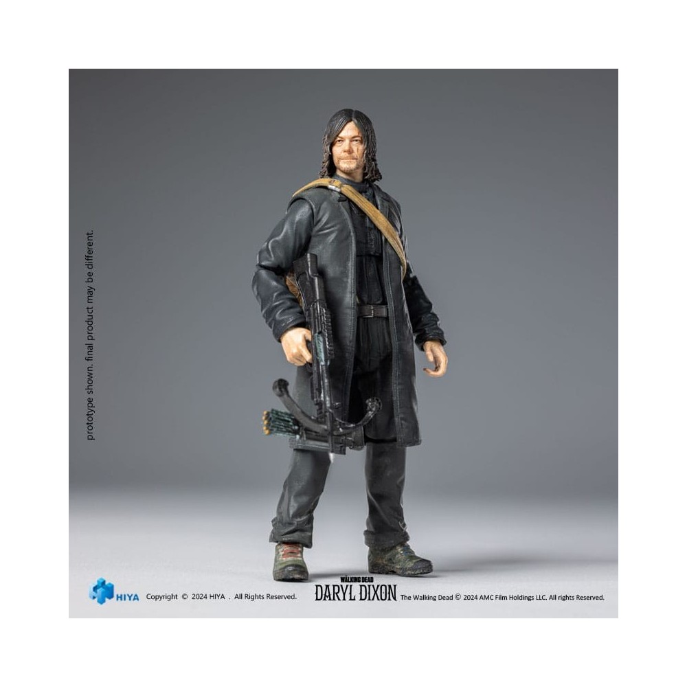 THE WALKING DEAD EXQUISITE DARYL DIXON ACTION FIGURE HIYA TOYS