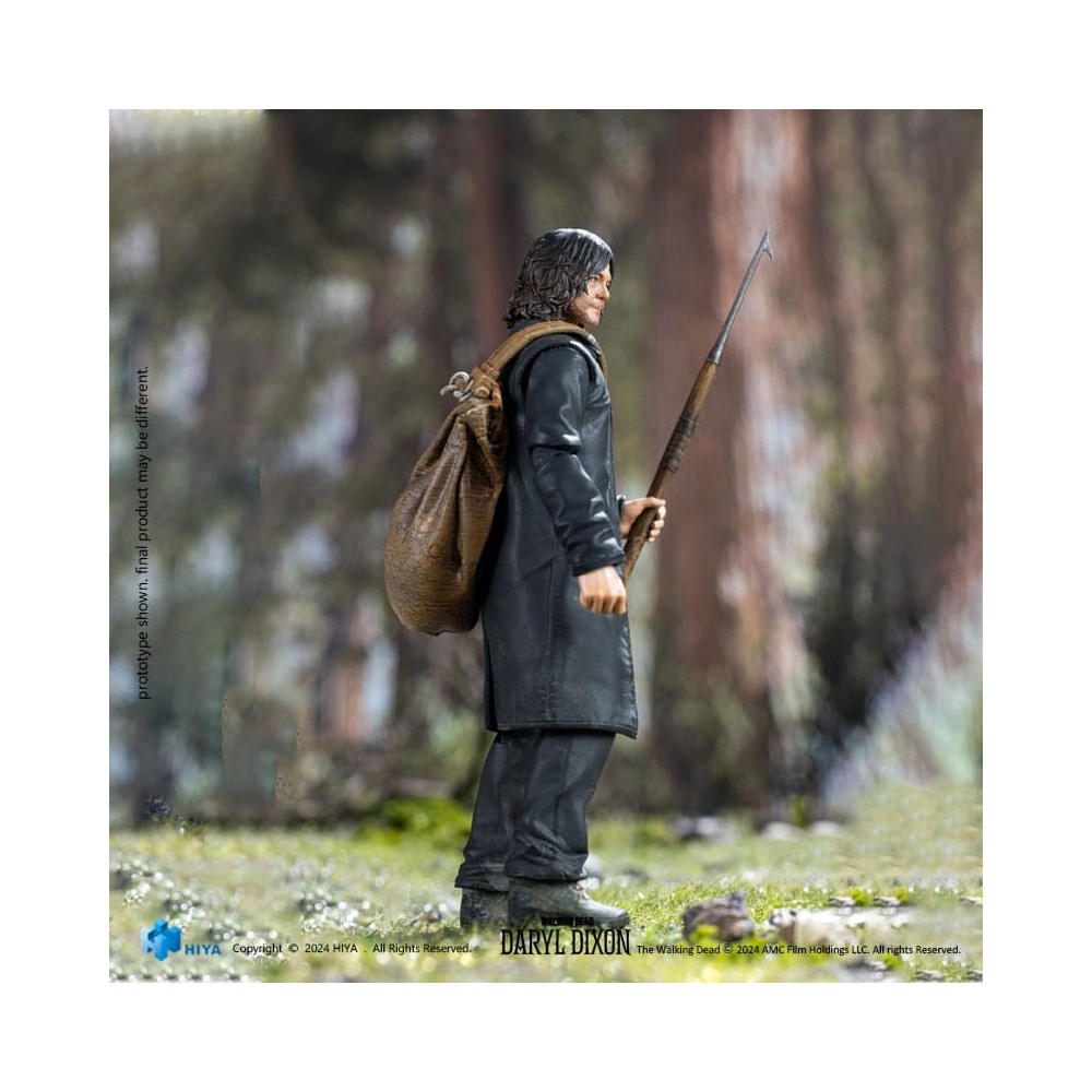 THE WALKING DEAD EXQUISITE DARYL DIXON ACTION FIGURE HIYA TOYS