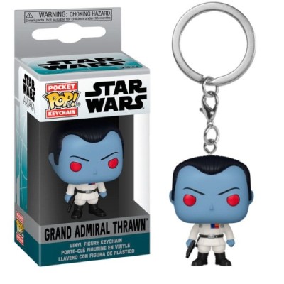 FUNKO STAR WARS AHSOKA GRAND ADMIRAL THRAWN POCKET POP! KEYCHAIN