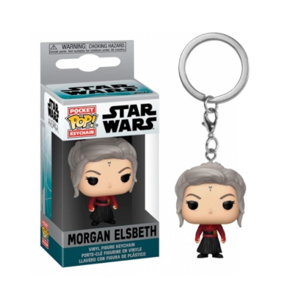 STAR WARS AHSOKA MORGAN ELSBETH POCKET POP! KEYCHAIN PORTACHIAVI FUNKO