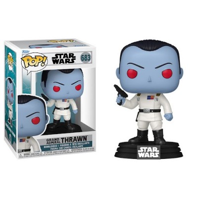 FUNKO FUNKO POP! STAR WARS AHSOKA GRAND ADMIRAL THRAWN BOBBLE HEAD KNOCKER FIGURE