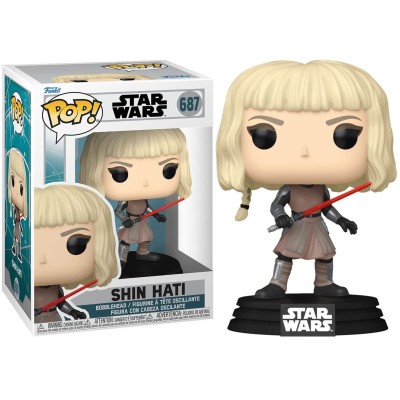FUNKO FUNKO POP! STAR WARS AHSOKA - SHIN HATI BOBBLE HEAD KNOCKER FIGURE