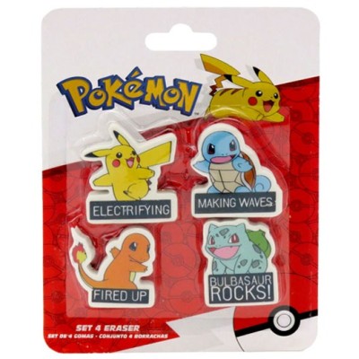 CYP BRANDS POKEMON SET 4 ERASER
