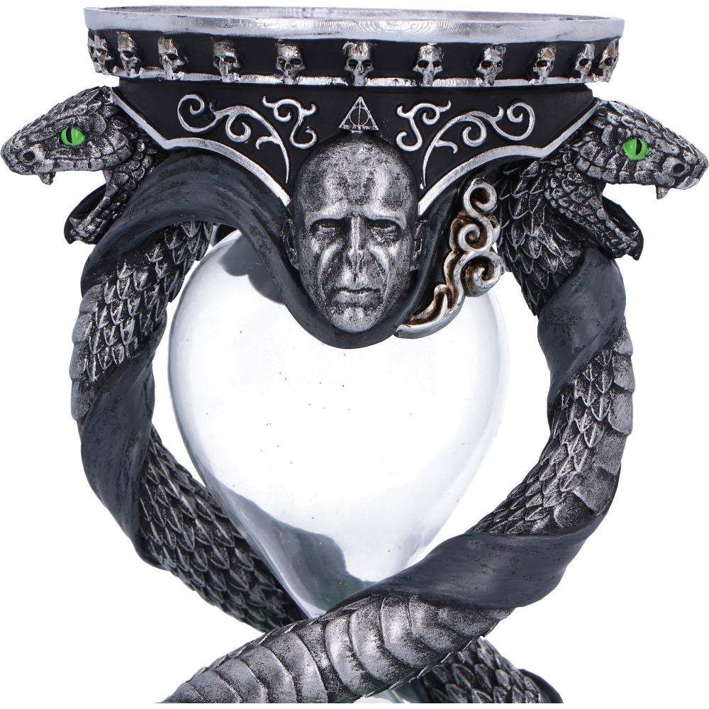 HARRY POTTER LORD VOLDEMORT DARK MARK SAND TIMER CLESSIDRA IN METALLO NEMESIS NOW
