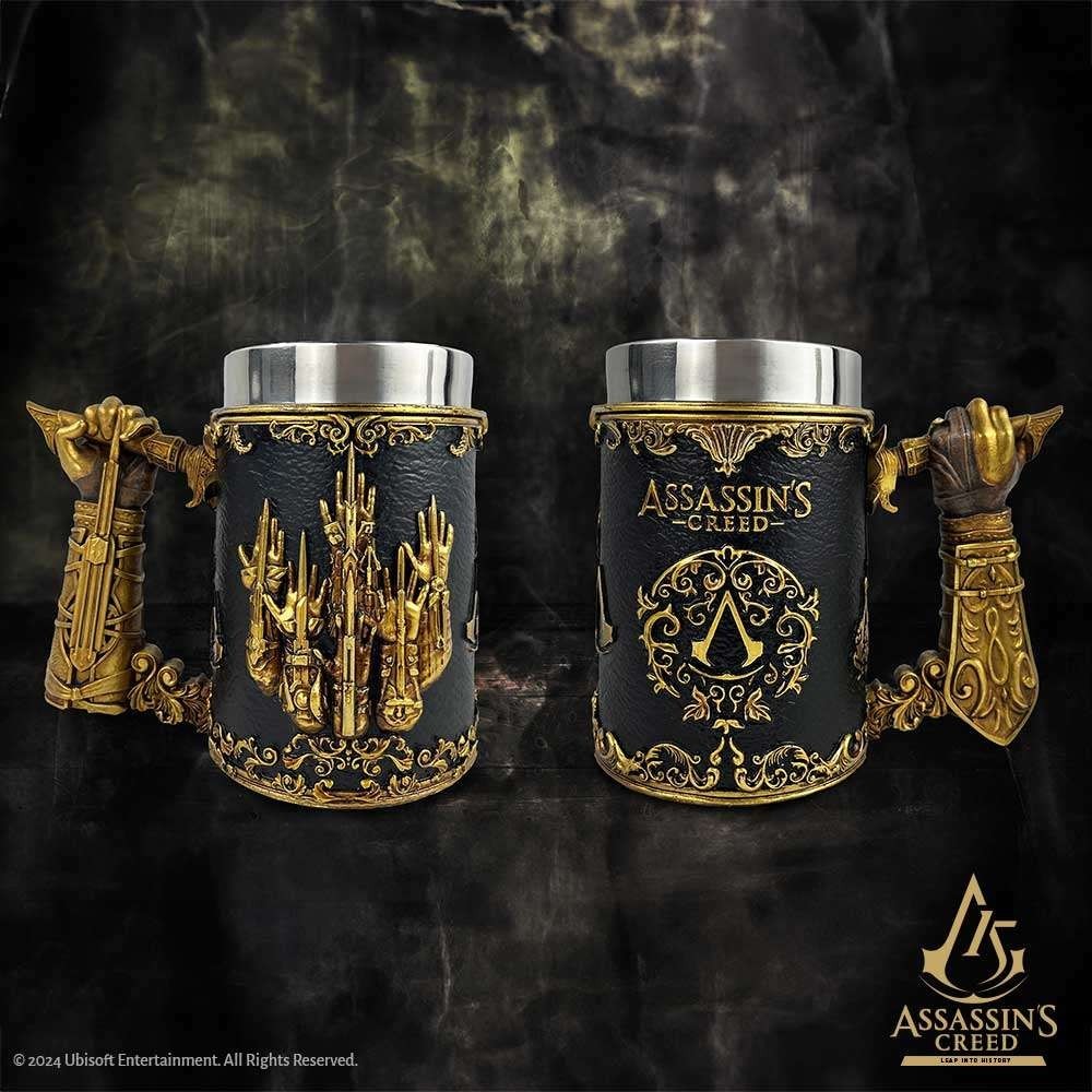 NEMESIS NOW ASSASSIN'S CREED THROUGH THE AGES RESIN TANKARD