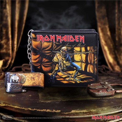 IRON MAIDEN PIECE OF MIND WALLET PORTAFOGLIO NEMESIS NOW