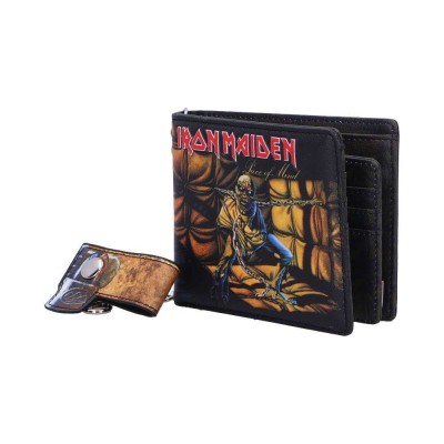 IRON MAIDEN PIECE OF MIND WALLET PORTAFOGLIO NEMESIS NOW