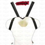 DEADPOOL DOPPIA KATANA CON SHOULDER HOLSTER REPLICA 103CM
