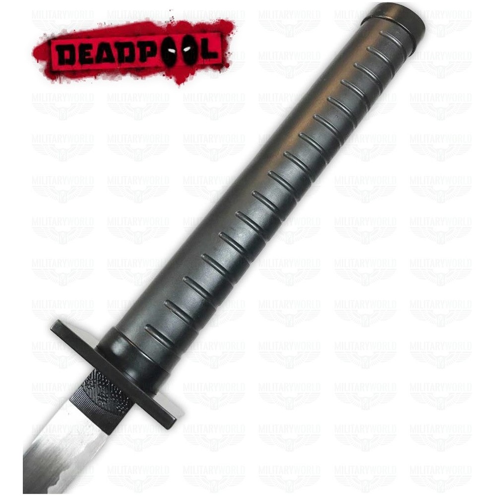 DEADPOOL KATANA TWIN WITH SHOULDER HOLSTER REPLICA 103CM