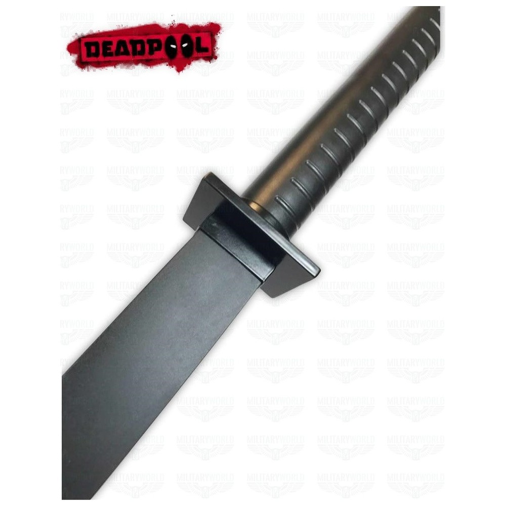 DEADPOOL DOPPIA KATANA CON SHOULDER HOLSTER REPLICA 103CM