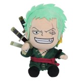 ONE PIECE RORONOA ZORO 25CM PELUCHE FIGURE SAKAMI MERCHANDISE