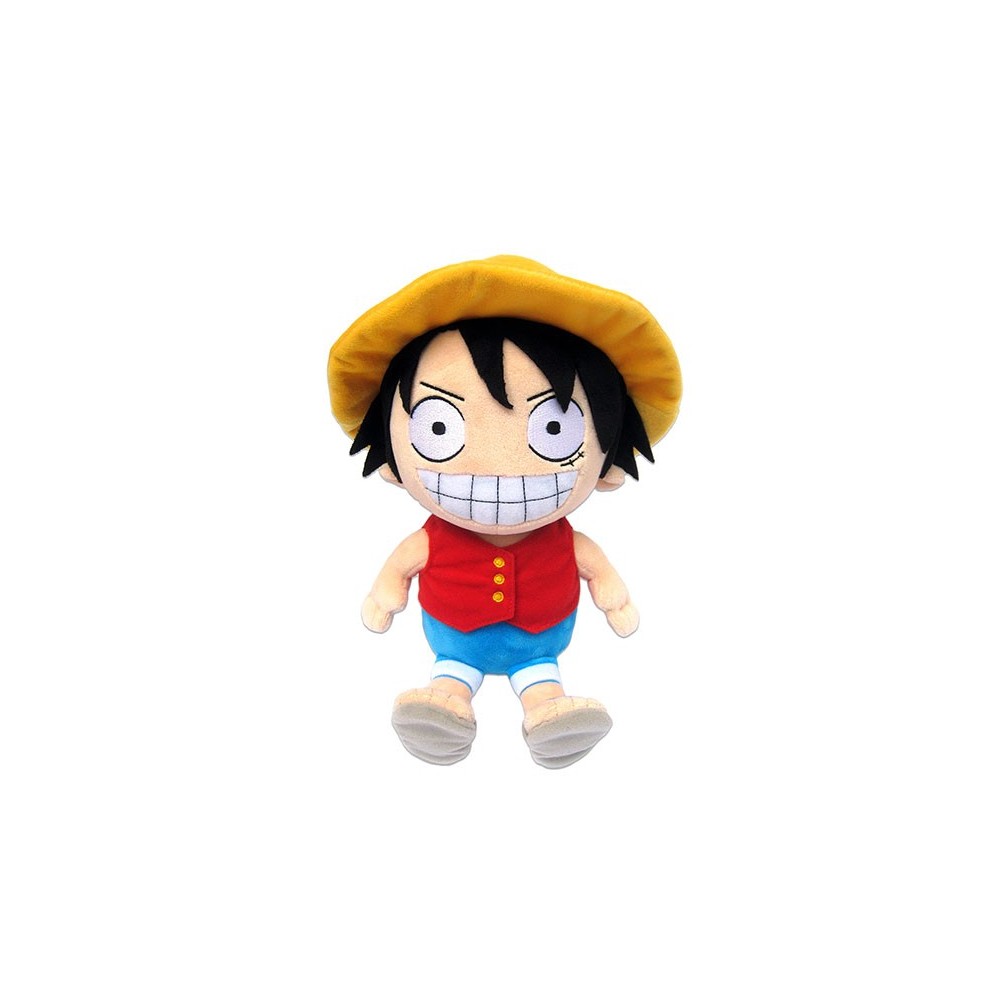 ONE PIECE LUFFY 25CM PELUCHE FIGURE SAKAMI MERCHANDISE