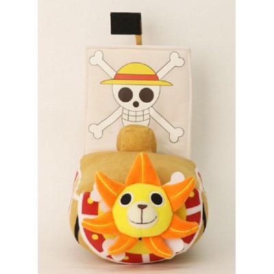 SAKAMI MERCHANDISE ONE PIECE THOUSAND SUNNY SHIP 25CM PLUSH FIGURE