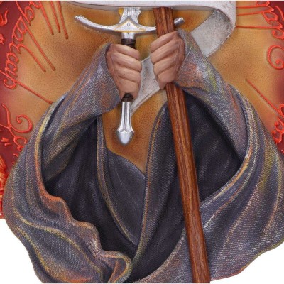 NEMESIS NOW THE LORD OF THE RINGS GANDALF YOU SHALL NOT PASS WALL PLAQUE