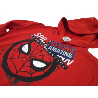 FELPA HOODIE MARVEL SPIDER-MAN BEYOND AMAZING ROSSA