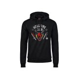 HOODIE STRANGER THINGS HELLFIRE CLUB BLACK