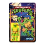 TEENAGE MUTANT NINJA TURTLES REACTION MICHELANGELO ACTION FIGURE SUPER7