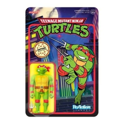 TEENAGE MUTANT NINJA TURTLES REACTION RAFFAELLO ACTION FIGURE SUPER7