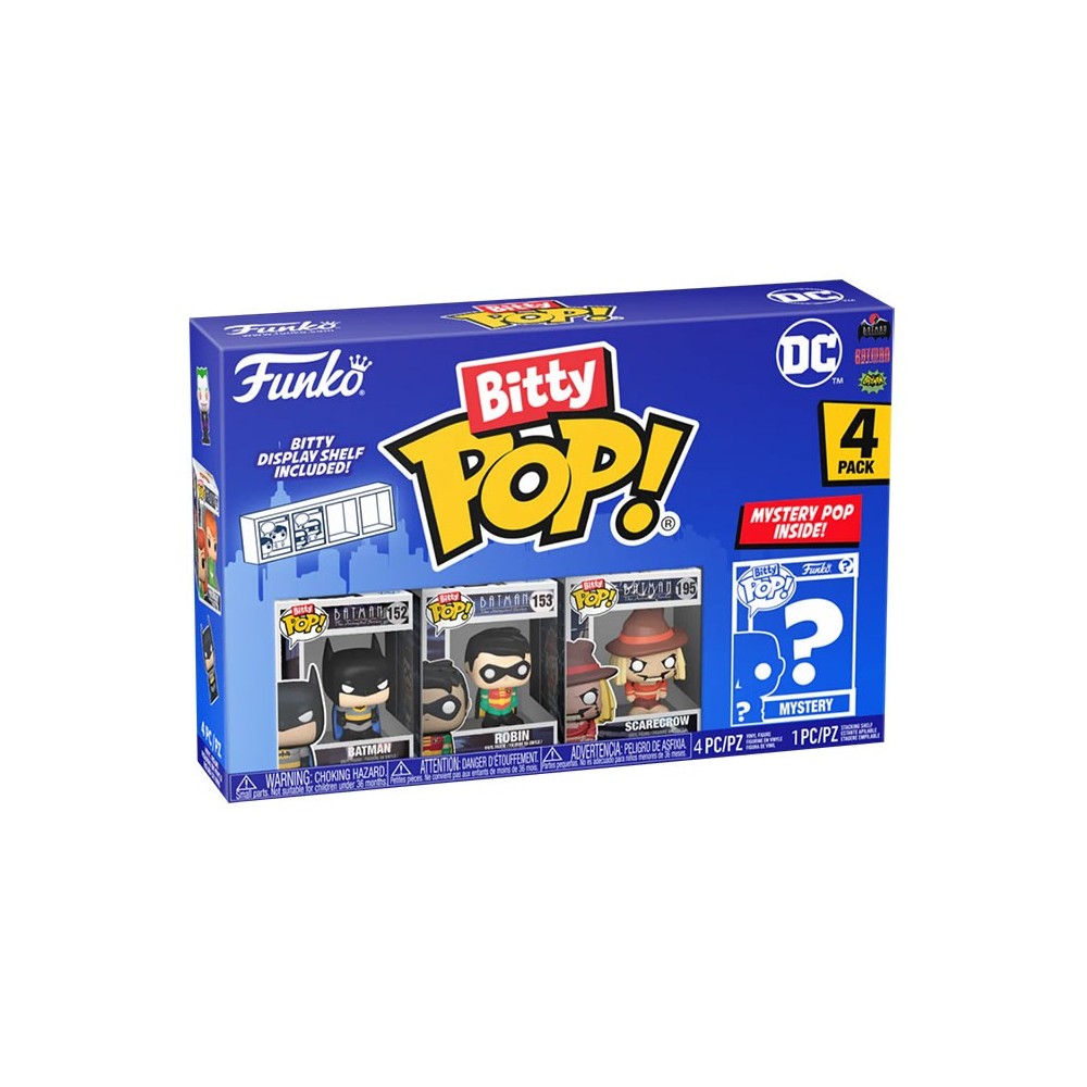 FUNKO FUNKO BITTY POP! BATMAN THE ANIMATED SERIES 4 PACK VINYL MINI FIGURE
