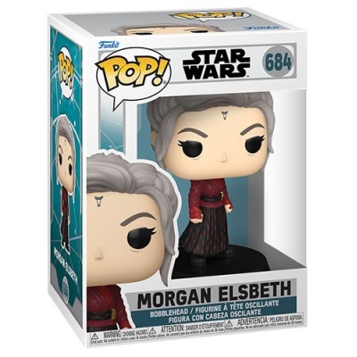 FUNKO FUNKO POP! STAR WARS AHSOKA - MORGAN ELSBETH BOBBLE HEAD KNOCKER FIGURE